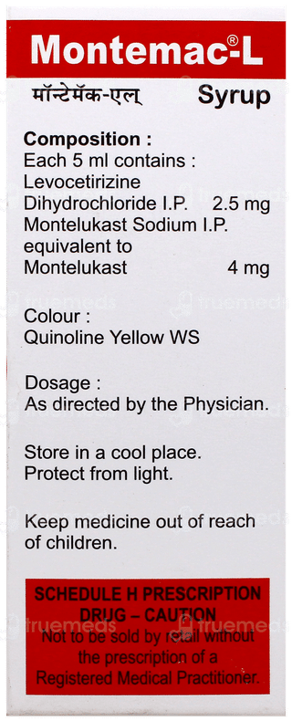 Montemac L Syrup 60Ml